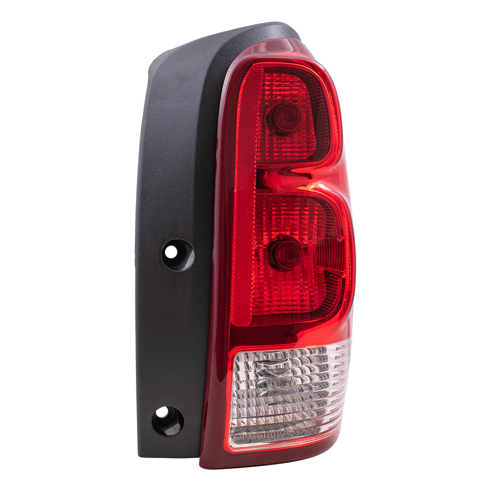 Brock Replacement Driver and Passenger Set Tail Lights Compatible with 05-07 Terraza Uplander Relay Montana SV6 15787131 15787132
