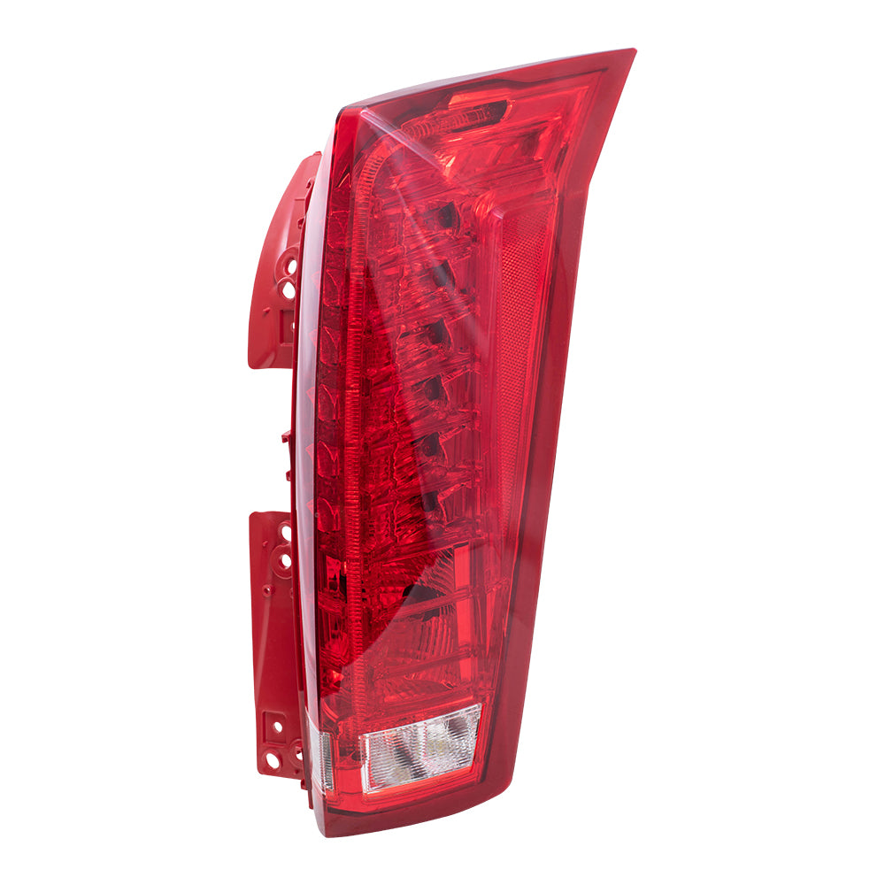 Brock Replacement Driver and Passenger Set Tail Lights Compatible with 2010-2016 SRX SUV 22774014 22774015