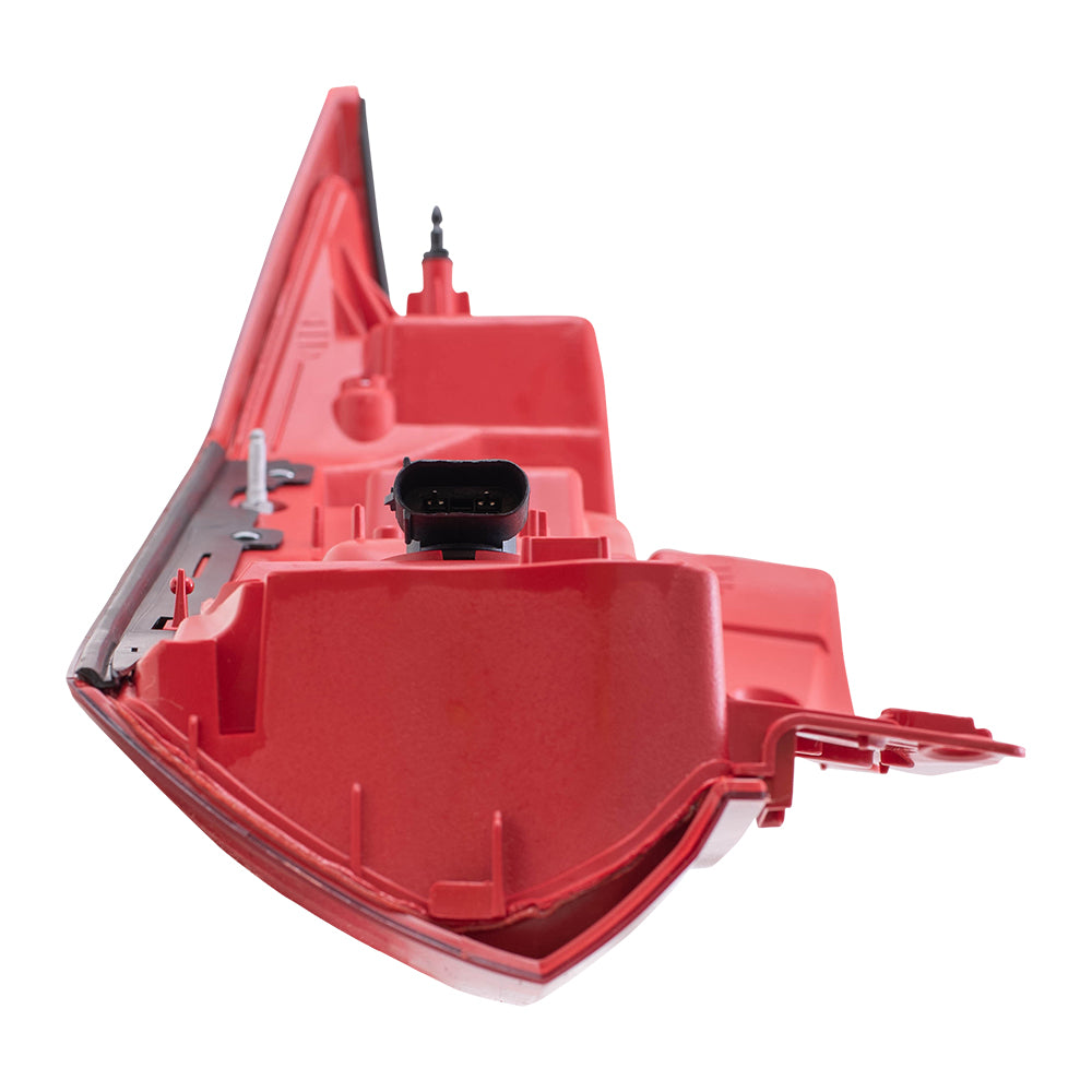 Brock Replacement Driver and Passenger Set Tail Lights Compatible with 2010-2016 SRX SUV 22774014 22774015