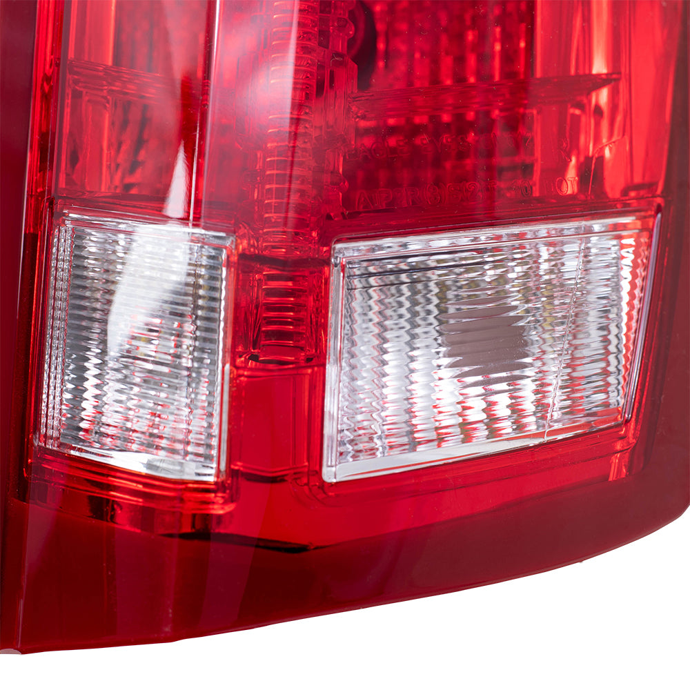 Brock Replacement Driver and Passenger Set Tail Lights Compatible with 2010-2016 SRX SUV 22774014 22774015