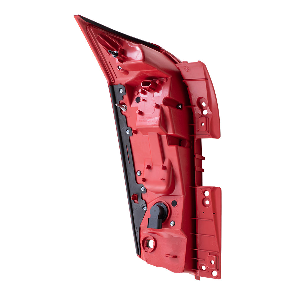 Brock Replacement Driver and Passenger Set Tail Lights Compatible with 2010-2016 SRX SUV 22774014 22774015