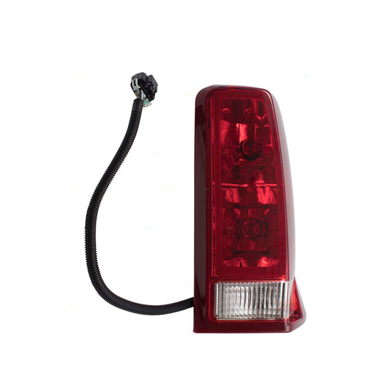 Brock Replacement Passenger Tail Light w/ Red Signal Lens Compatible with 02-06 Escalade & 2003-2006 ESV 15079079