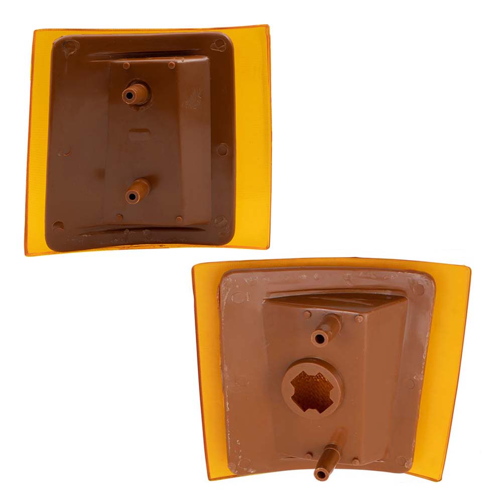 Side Markers Compatible with 1994-2002 Chevy Old Body Style Pickup Truck Driver and Passenger Set