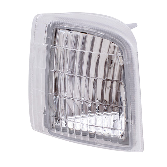 Brock Replacement Driver Park Signal Cornering Light Compatible with 1995-2005 Astro Safari Van 16524075