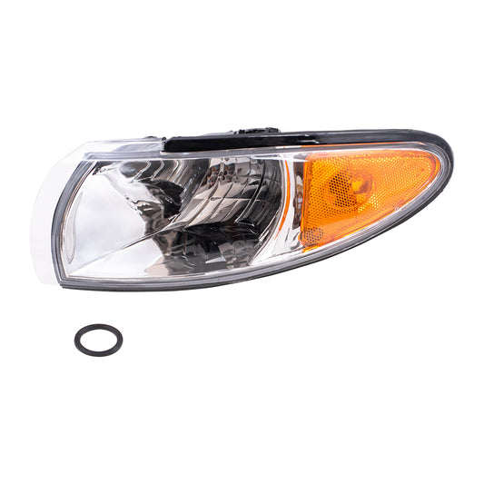 Brock Park Signal Light fits 1997-2003 Pontiac Grand Prix Driver Side Marker Lamp