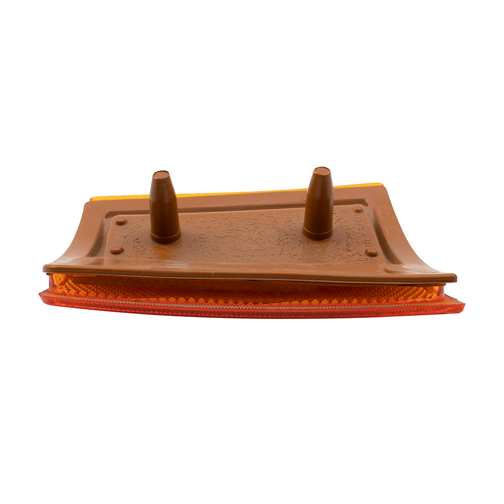 Brock Aftermarket Replacement Driver Left Passenger Right Upper Side Marker Light Unit Set Compatible with 1994-2002 GMC C/K Pickup