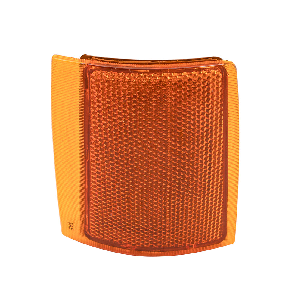 Brock Aftermarket Replacement Driver Left Passenger Right Upper Side Marker Light Unit Set Compatible with 1994-2002 GMC C/K Pickup