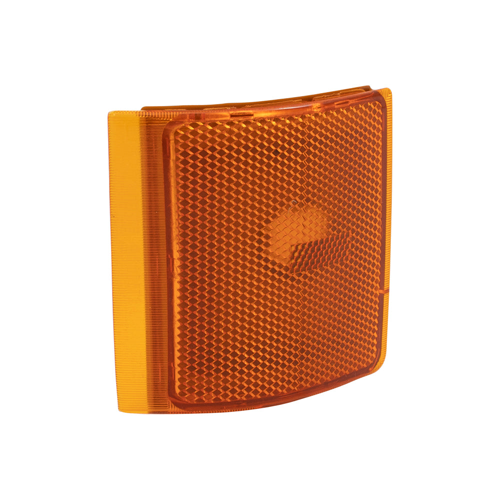 Brock Aftermarket Replacement Driver Left Passenger Right Lower Side Marker Light Unit Set Compatible with 1994-2002 GMC C/K Pickup