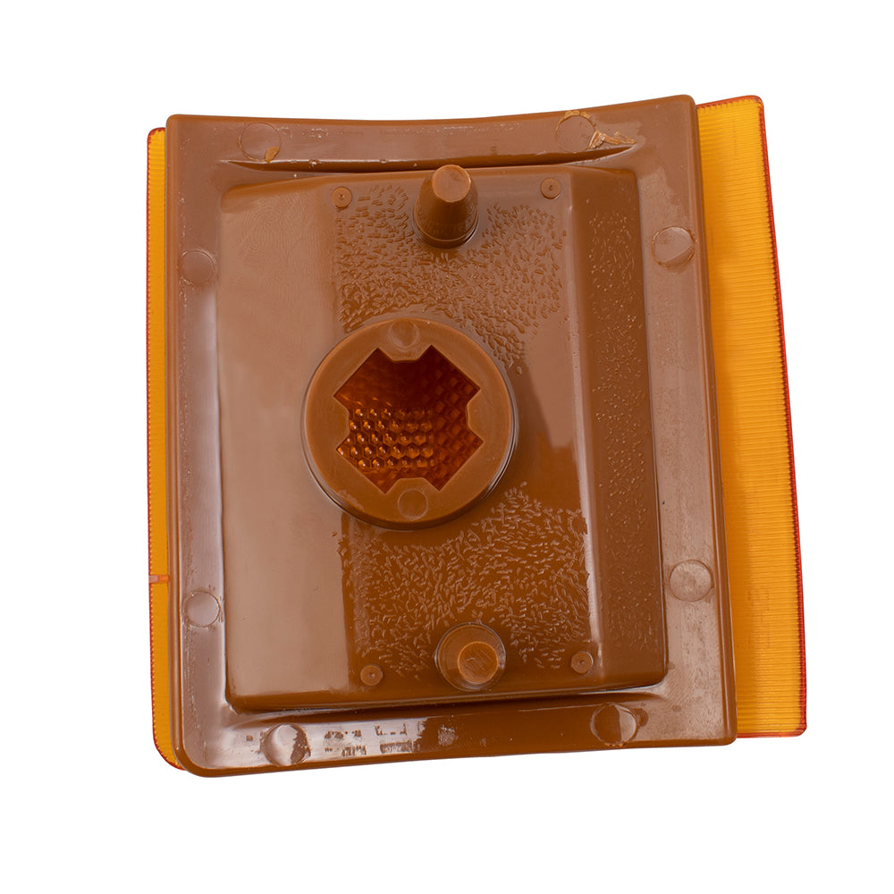 Brock Aftermarket Replacement Driver Left Passenger Right Lower Side Marker Light Unit Set Compatible with 1994-2002 GMC C/K Pickup