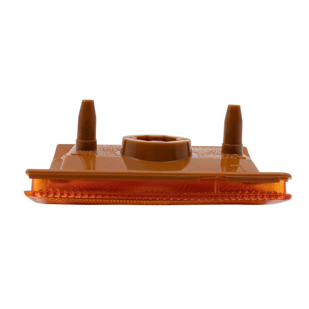 Brock Aftermarket Replacement Driver Left Passenger Right Lower Side Marker Light Unit Set Compatible with 1994-2002 GMC C/K Pickup