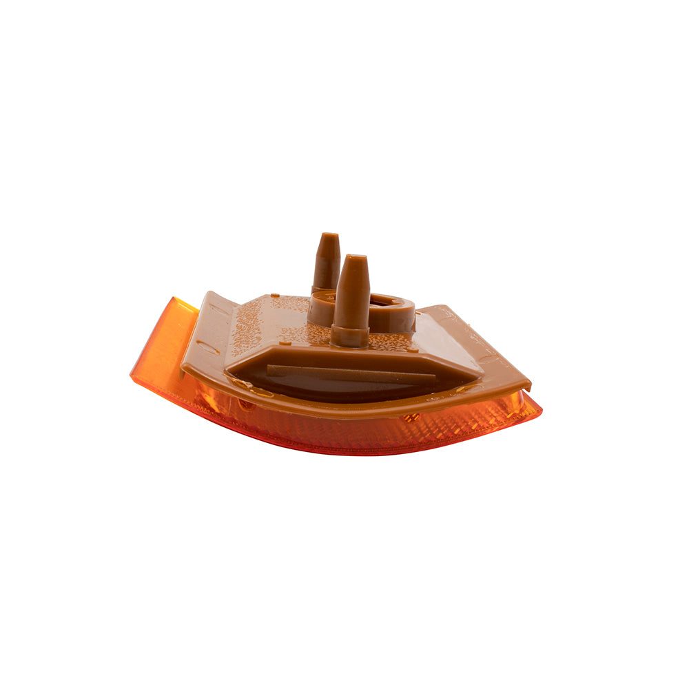 Brock Aftermarket Replacement Driver Left Passenger Right Lower Side Marker Light Unit Set Compatible with 1994-2002 GMC C/K Pickup