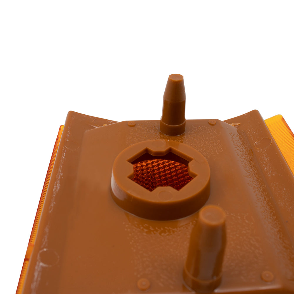 Brock Aftermarket Replacement Driver Left Passenger Right Lower Side Marker Light Unit Set Compatible with 1994-2002 GMC C/K Pickup