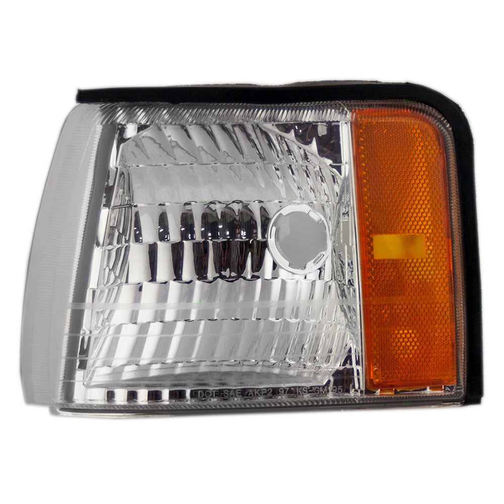 Brock Replacement Driver Cornering Signal Side Marker Light Compatible with 1997-1999 DeVille 16522805