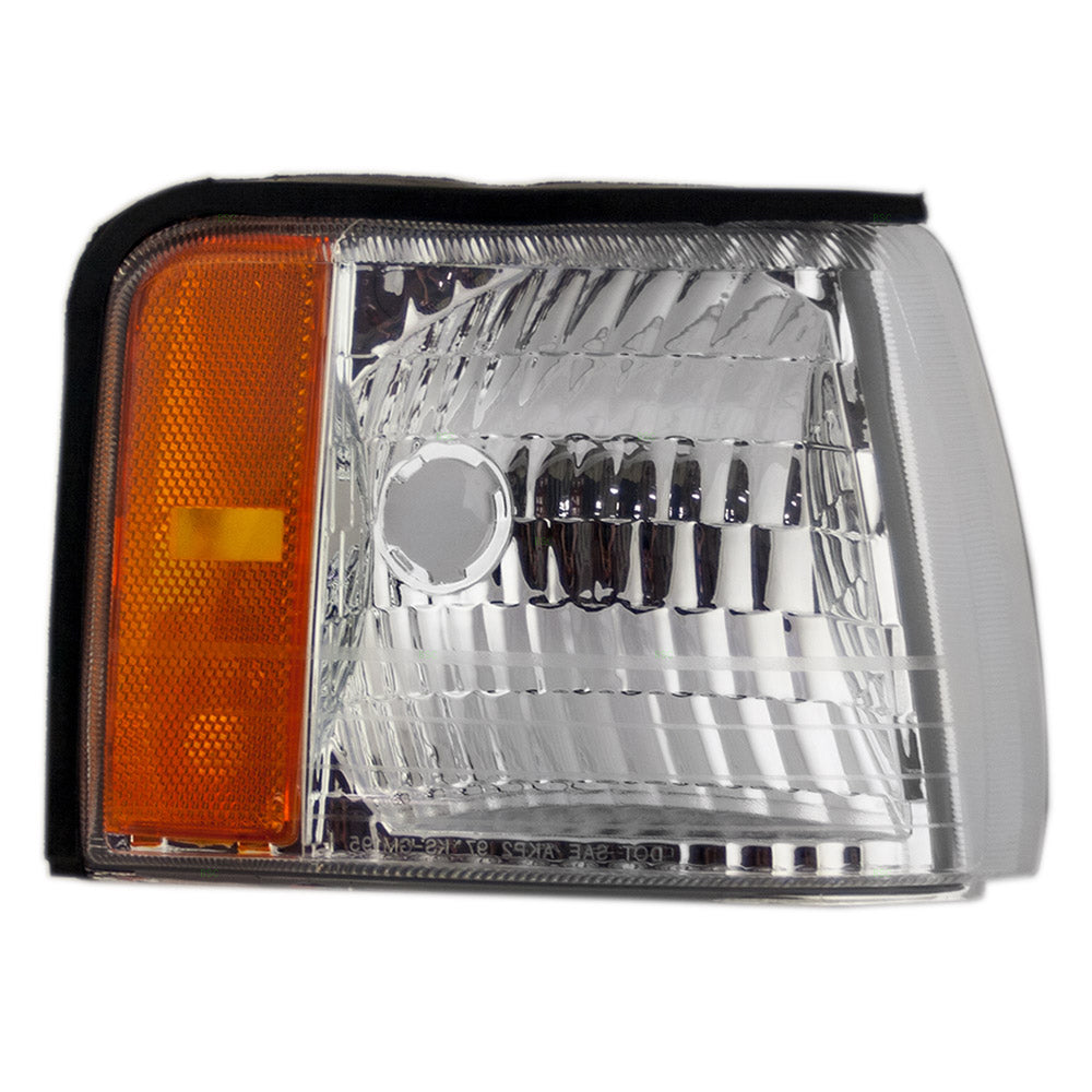 Brock Replacement Passenger Cornering Park Signal Side Marker Light Compatible with 1997-1999 DeVille 16522806