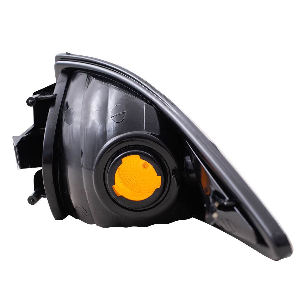 Brock Replacement Driver and Passenger Set Park Signal Side Marker Lights Compatible with 2000-2002 Cavalier 22667009 22667010