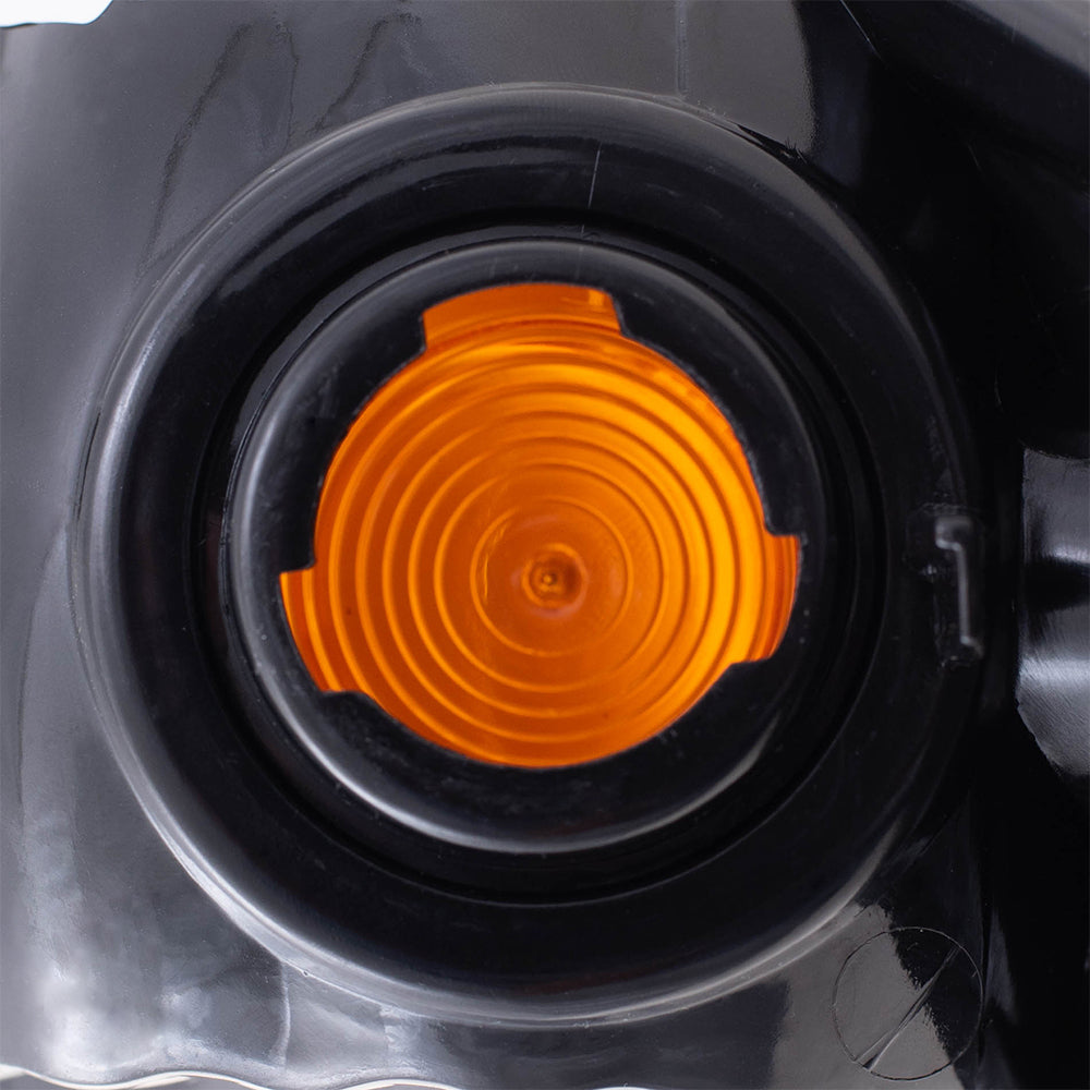 Brock Replacement Driver and Passenger Set Park Signal Side Marker Lights Compatible with 2000-2002 Cavalier 22667009 22667010