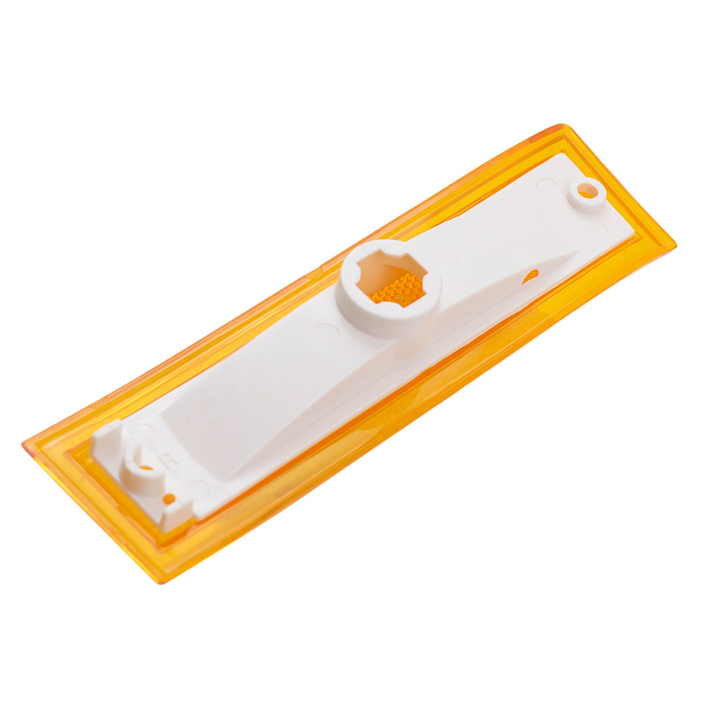 Brock Replacement Passenger Signal Side Marker Light Compatible with 1981-1991 C/K/R/V Suburban Jimmy Blazer