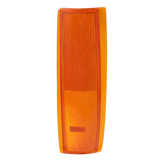 Brock Replacement Passenger Signal Side Marker Light Compatible with 88-93 C1500 K2500 Pickup Yukon Suburban