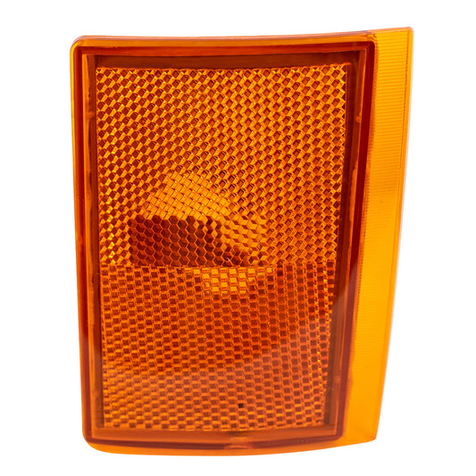 Brock Replacement Passenger Lower Side Signal Marker Reflector Light Compatible with 1988-1993 C1500 C2500 K2500 K3500 Pickup Truck