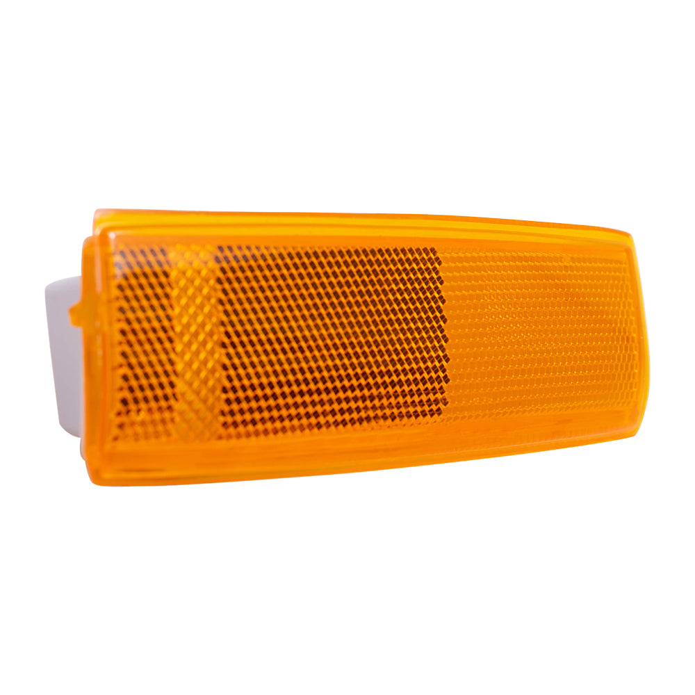 Brock Replacement Passenger Signal Side Marker Light Compatible with 83-94 S10 Blazer S15 Jimmy S10 S15 Pickup Truck