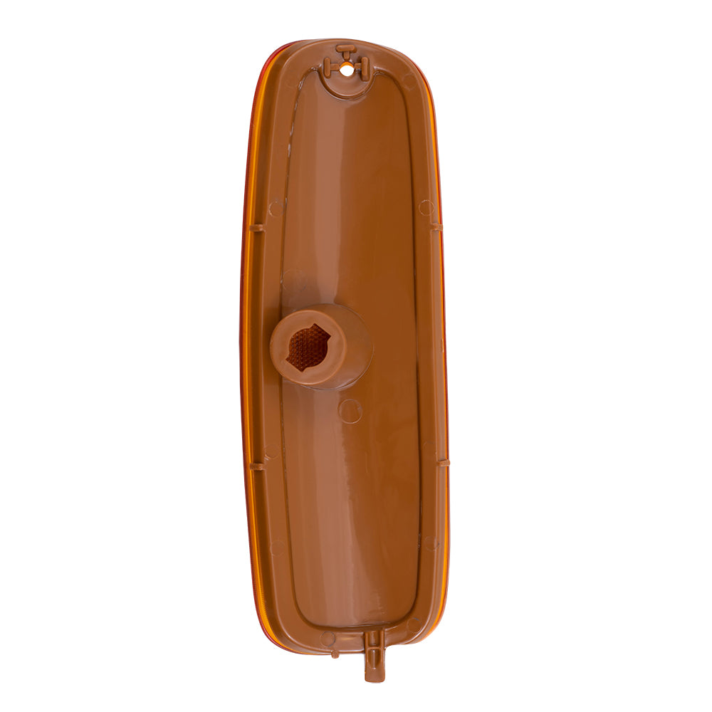 Brock Side Marker Light for 96-02 Chevrolet Express GMC Savana Passenger Signal Lens