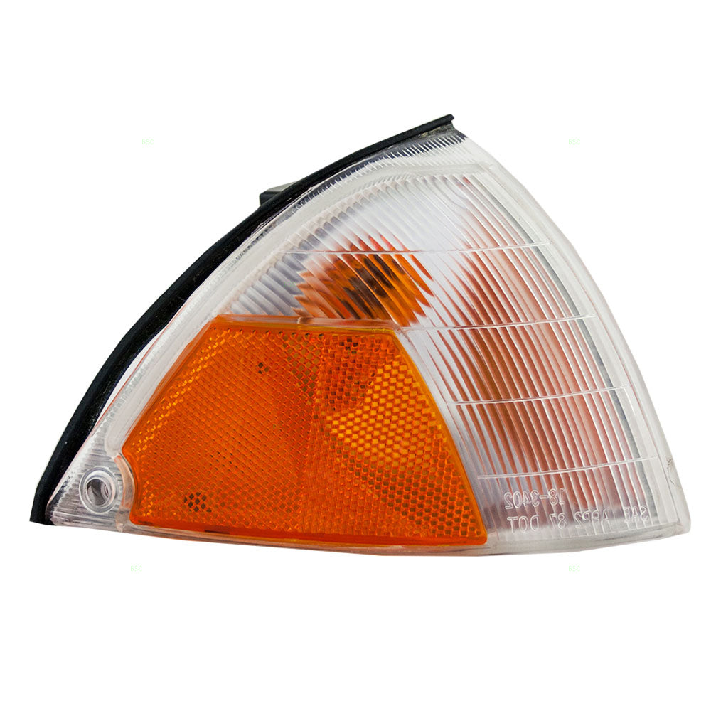 Brock Replacement Passenger Park Signal Side Marker Light Compatible with 1989-1994 Metro Swift 3610160BA0