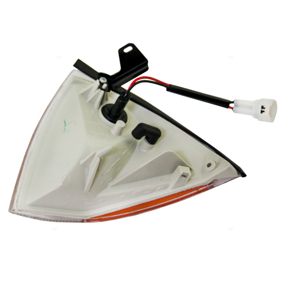 Brock Replacement Passenger Park Signal Side Marker Light Compatible with 1989-1994 Metro Swift 3610160BA0