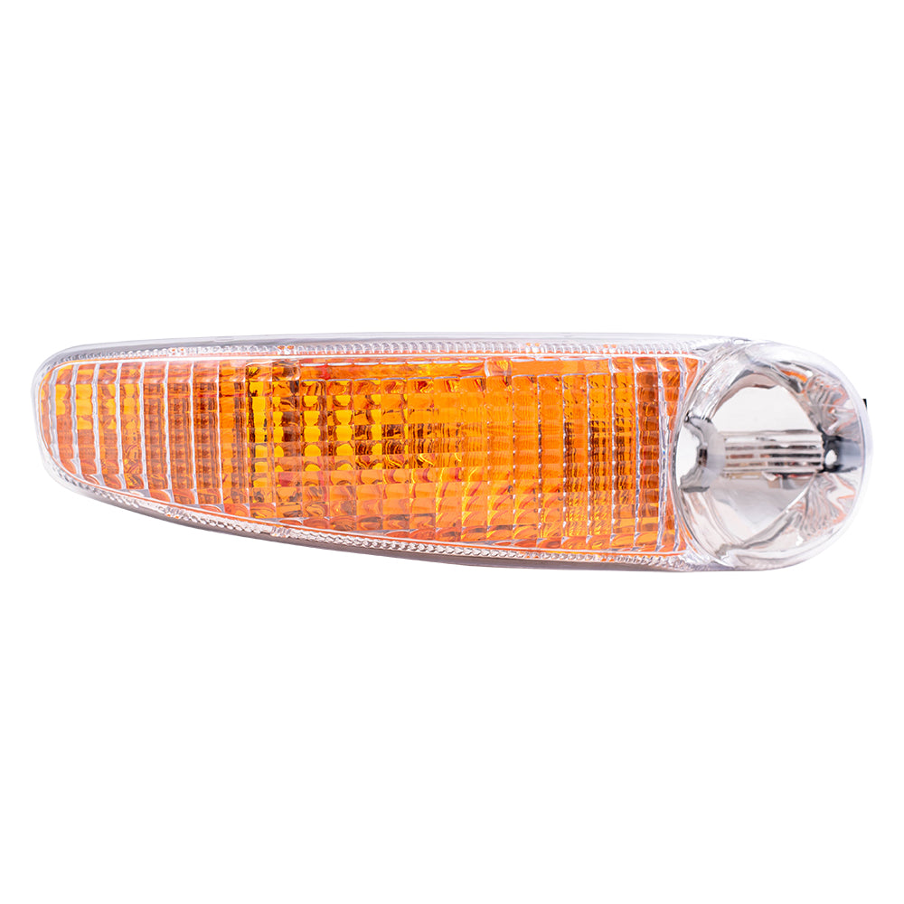 Brock Replacement Passenger Park Signal Side Marker Light Compatible with 01-06 Yukon Denali Yukon XL 1500 Denali Sierra C3 & Sierra Denali