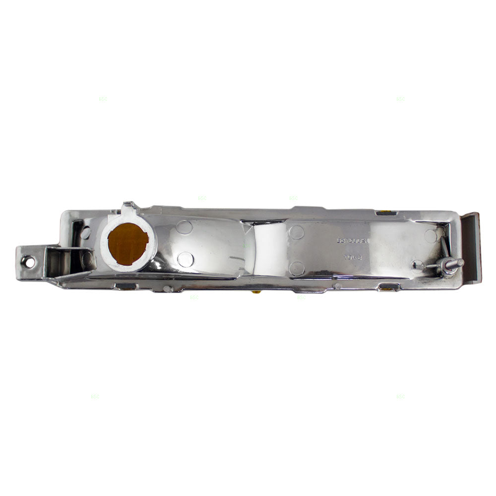 Brock Replacement Passenger Park Signal Front Marker Light Amber Lens Compatible with 1982-1996 Cutlass Ciera 918734