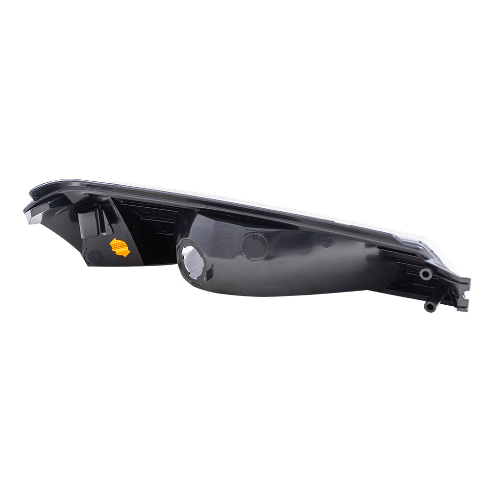 Brock Replacement Driver Park Signal Front Marker Light Compatible with 2002-2006 Avalanche Pickup Truck w/Body Cladding
