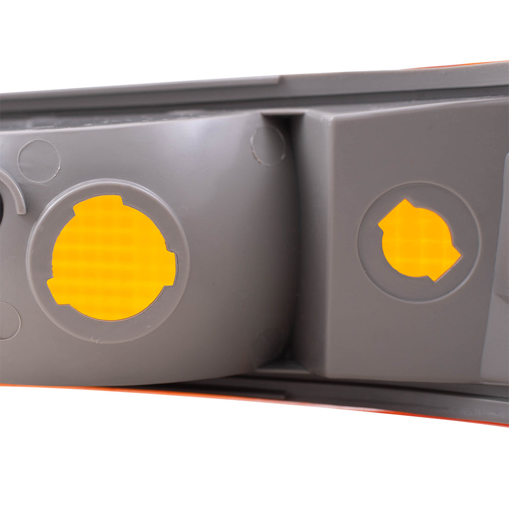 Brock Aftermarket Replacement Passenger Right Park/Signal/Side Marker Light Unit Compatible With 2003-2022 Chevy Express