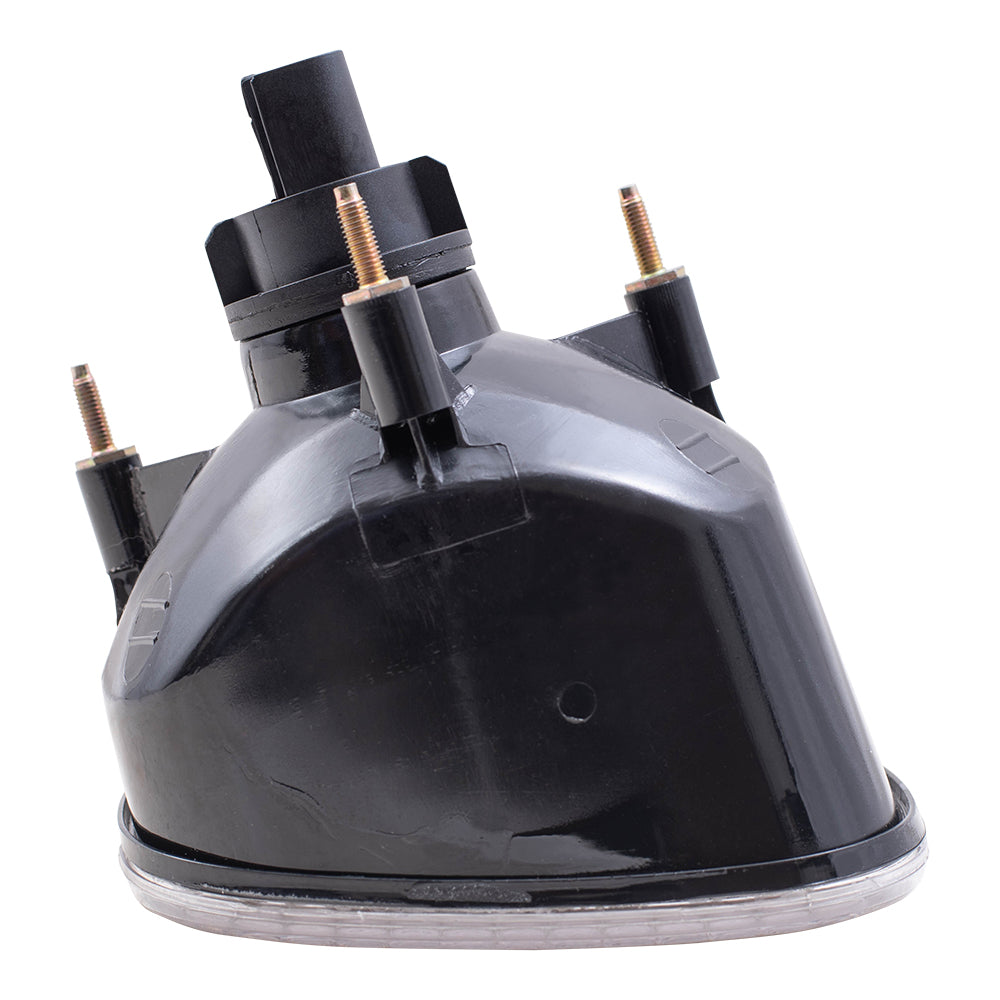 Brock Replacement Driver and Passenger Set Daytime Running Lights Compatible with 05-07 Terraza Relay Montana SV6 Uplander Van 15794332 15794333