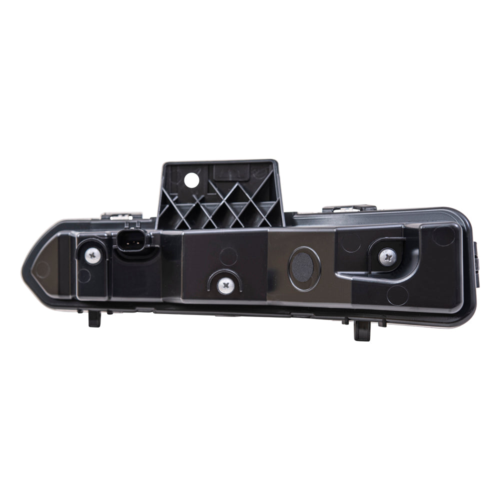 Brock Replacement Driver and Passenger Side LED Park Light Units Compatible with 2013-2017 Buick Enclave