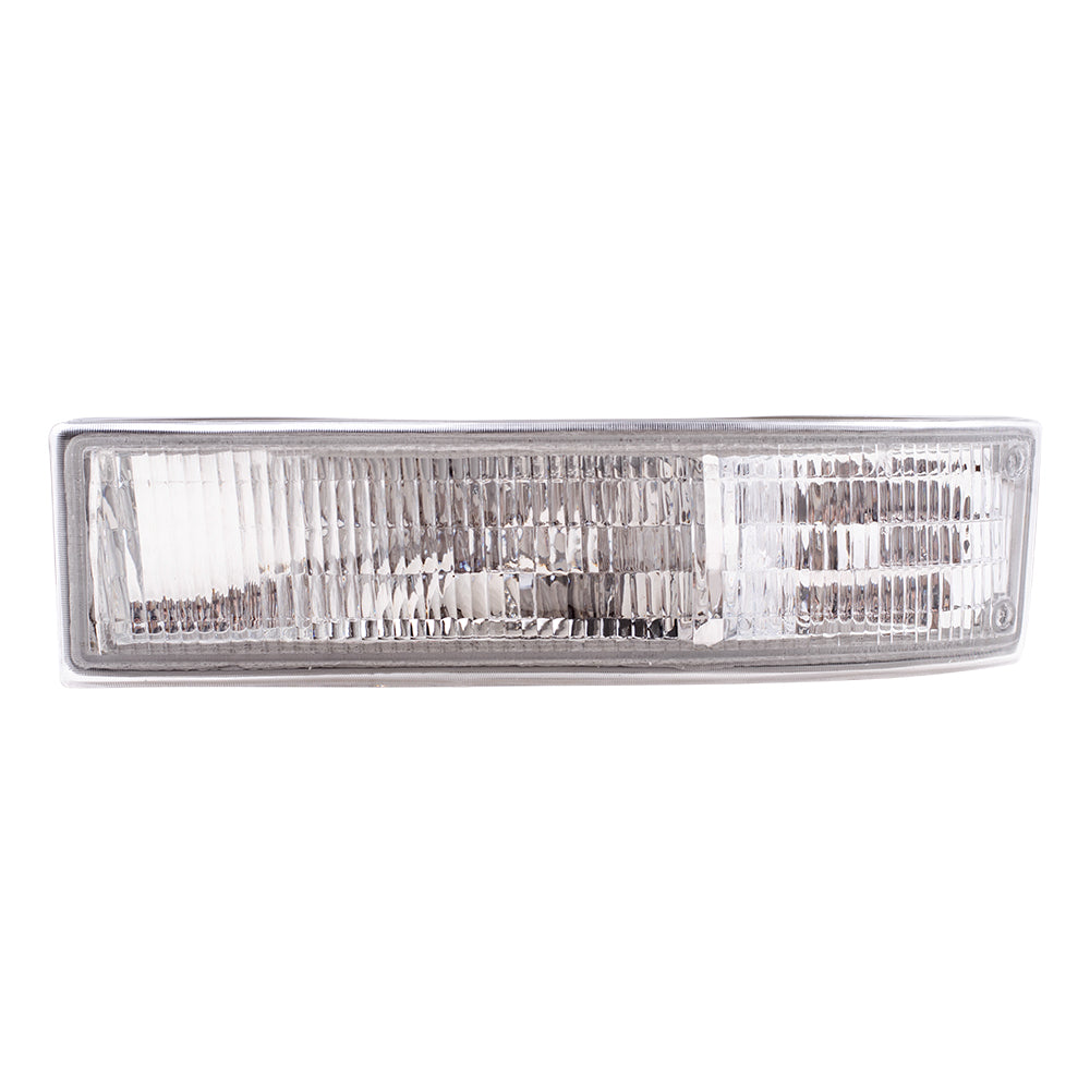 Brock Replacement Driver Park Signal Side Marker Light Compatible with 1995-2005 Astro Safari Van 16523211