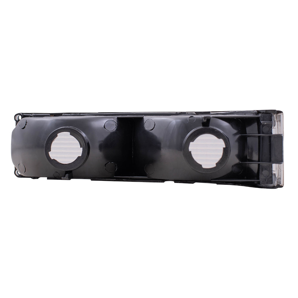 Brock Replacement Driver and Passenger Set Park Signal Front Marker Lights Compatible with 92-99 Yukon 95-99 Tahoe 92-99 Suburban 92-94 Blazer C/K Pickup Truck 5974337 5974338