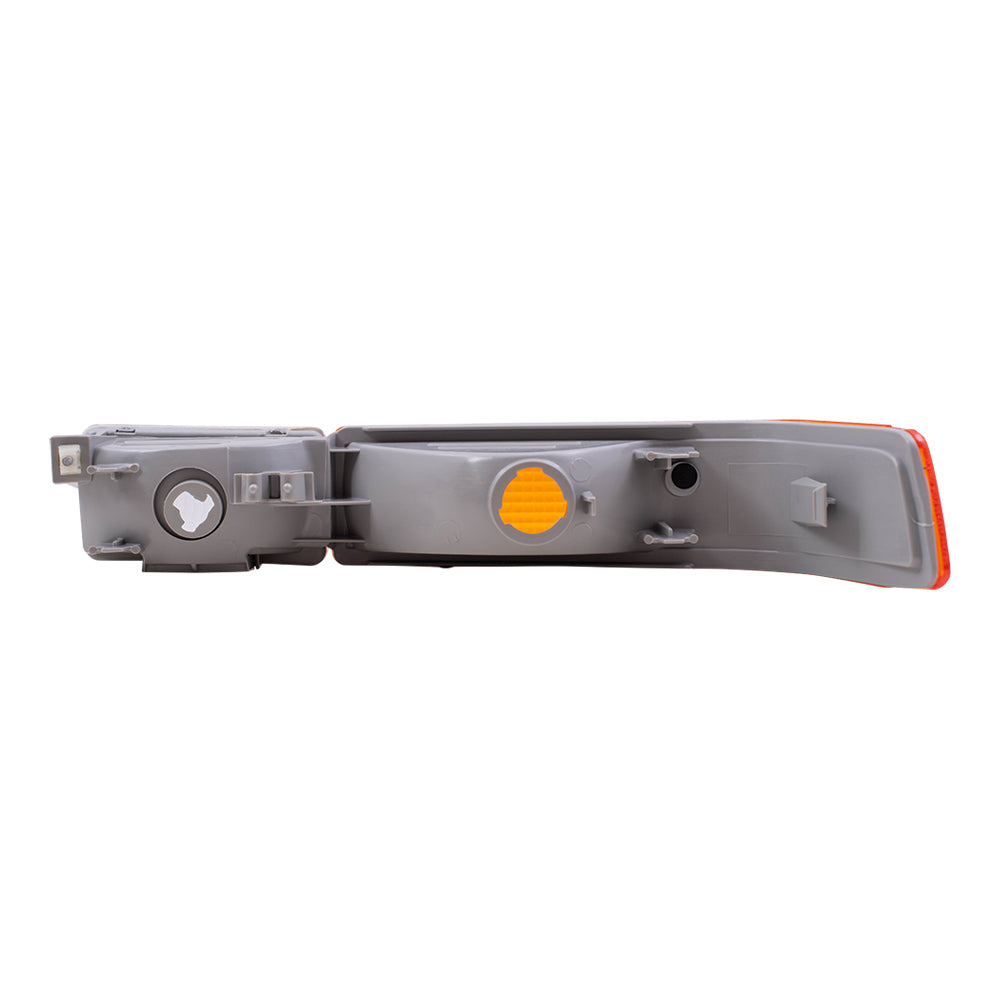 Brock Replacement Passenger Side Park/Signal/Fog Light Unit Compatible with 1998-2005 Blazer and 98-04 S10 15098272