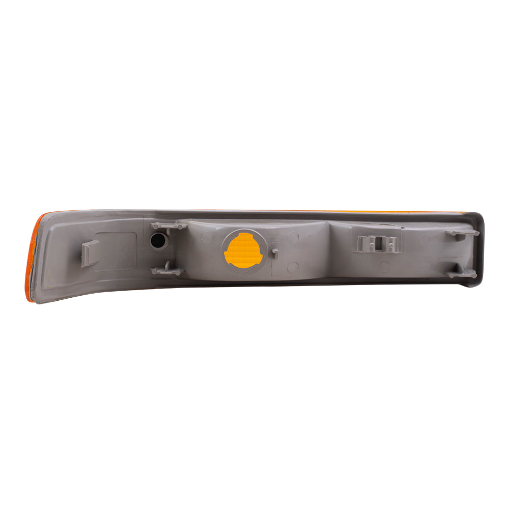 Brock Replacement Driver and Passenger Side Park/Signal Light Units without Fog Lights Compatible with 1998-2005 Blazer and 98-04 S10 15098267 15098268