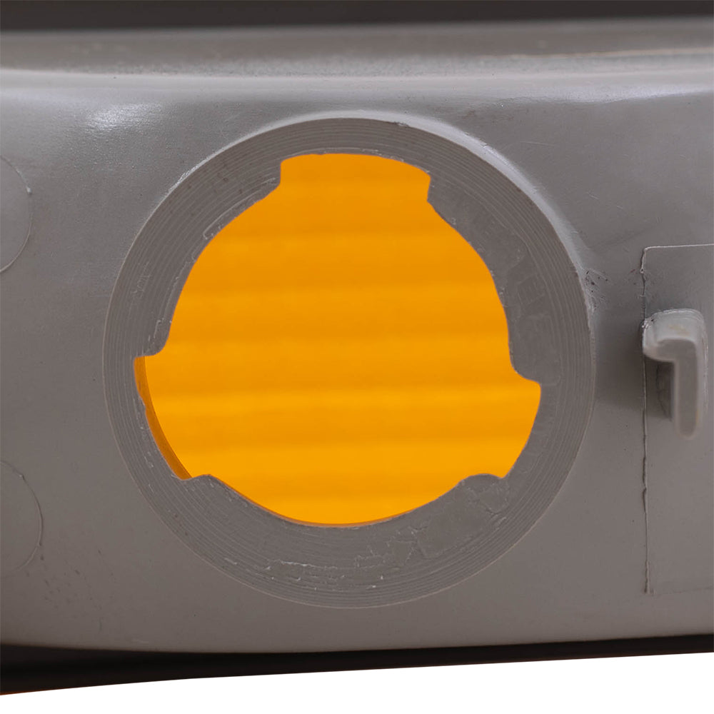 Brock Replacement Driver and Passenger Side Park/Signal Light Units without Fog Lights Compatible with 1998-2005 Blazer and 98-04 S10 15098267 15098268