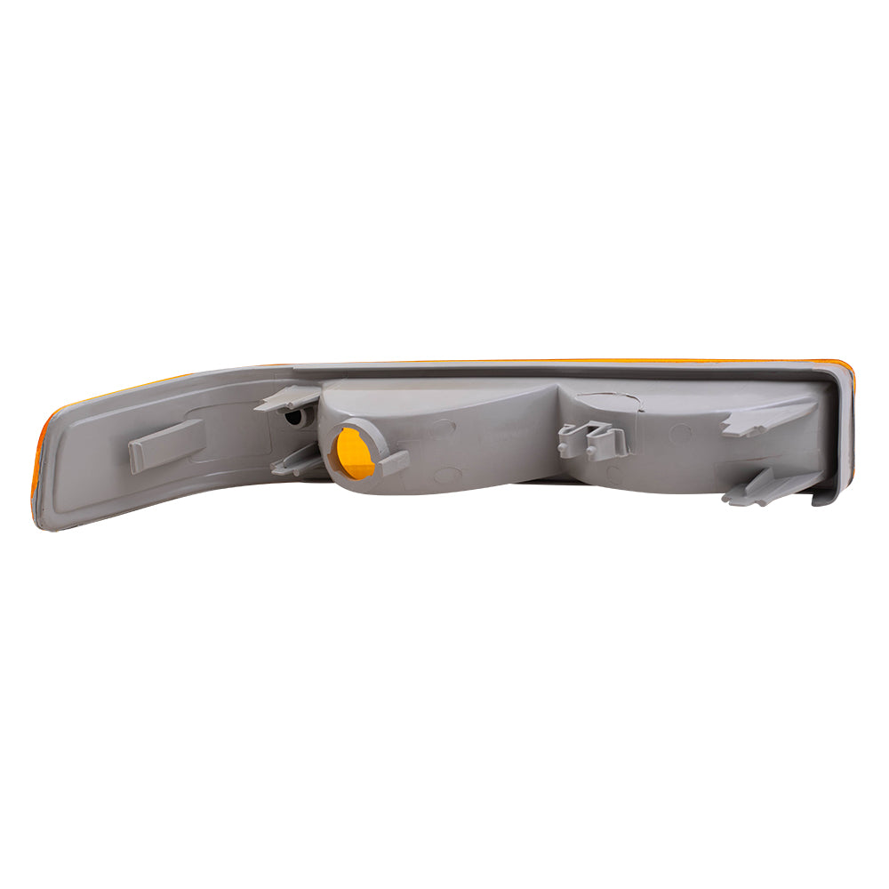 Brock Replacement Driver Side Park/Signal Light Unit without a Fog Light Compatible with 1998-2005 Blazer and 98-04 S10 15098267