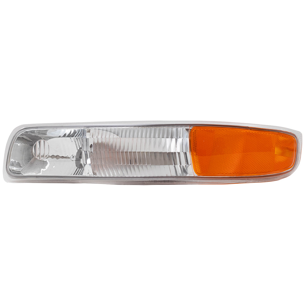 Brock Replacement Driver Park Signal Side Marker Light Compatible with 1999-2002 Silverado Pickup Truck SUV 15199558