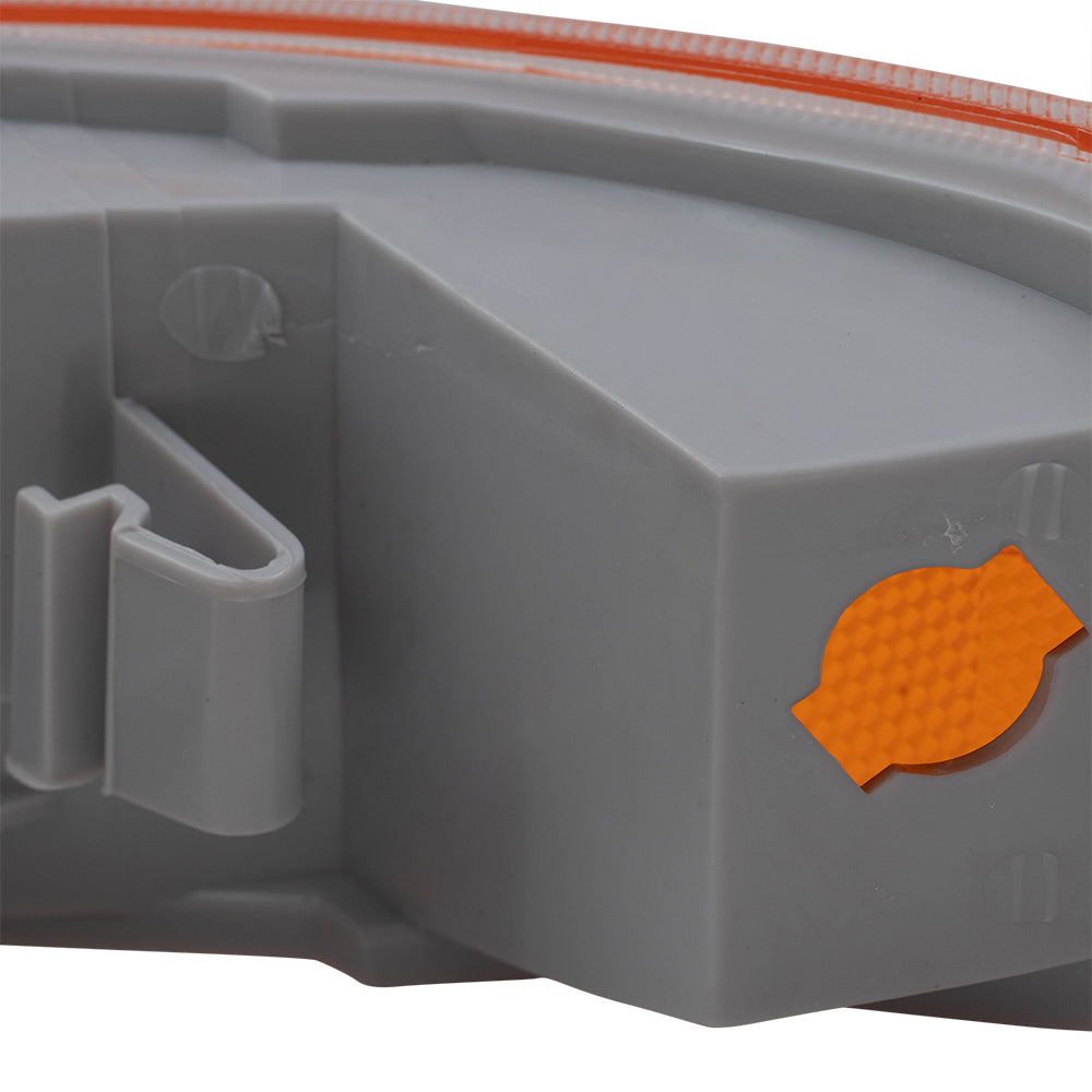 Brock Replacement Passenger Park Signal Side Marker Light Compatible with 1999-2002 Silverado Pickup Truck 15199559