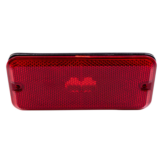 Brock Replacement Rear Signal Side Marker Light Compatible with 1985-1996 G/P Van Early Design 5977809