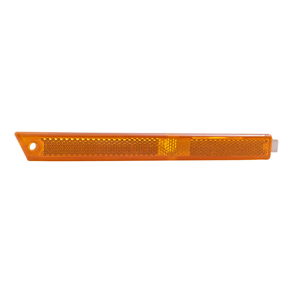 Brock Replacement Passenger Side, Side Marker Light Unit Compatible with 1997-2003 Malibu and 04-05 Malibu Classic and 97-99 Cutlass 16522558
