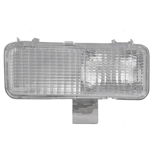 Brock Replacement Driver Park Signal Front Marker Light Compatible with 1981-1982 C/K Pickup Truck Suburban Blazer Jimmy 915451