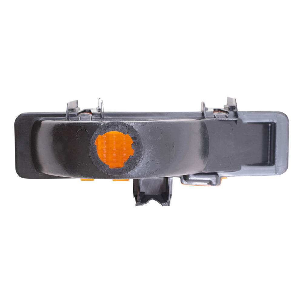 Brock Replacement Driver Park Signal Front Marker Light Compatible with 1982-1993 S10 S15 Pickup Truck 5976643