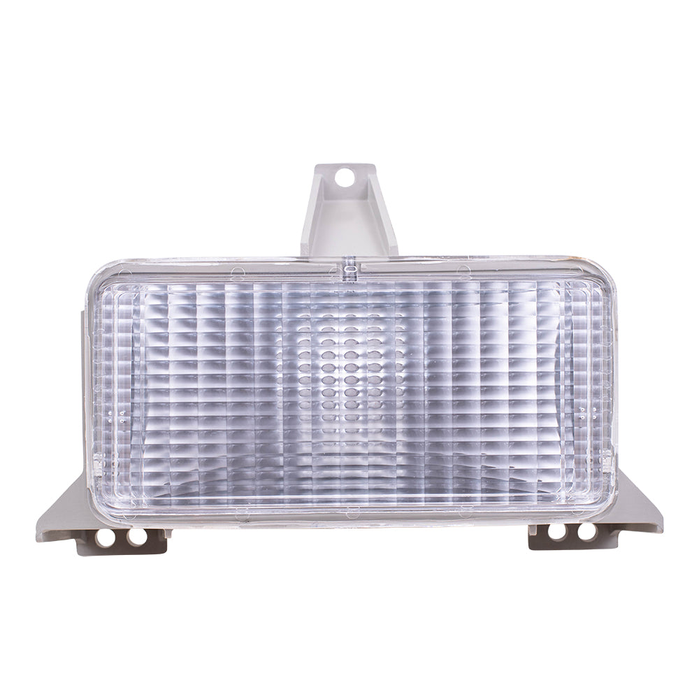 Brock Replacement Park Signal Front Marker Light Compatible with 1983-1988 Blazer Jimmy Suburban 915908