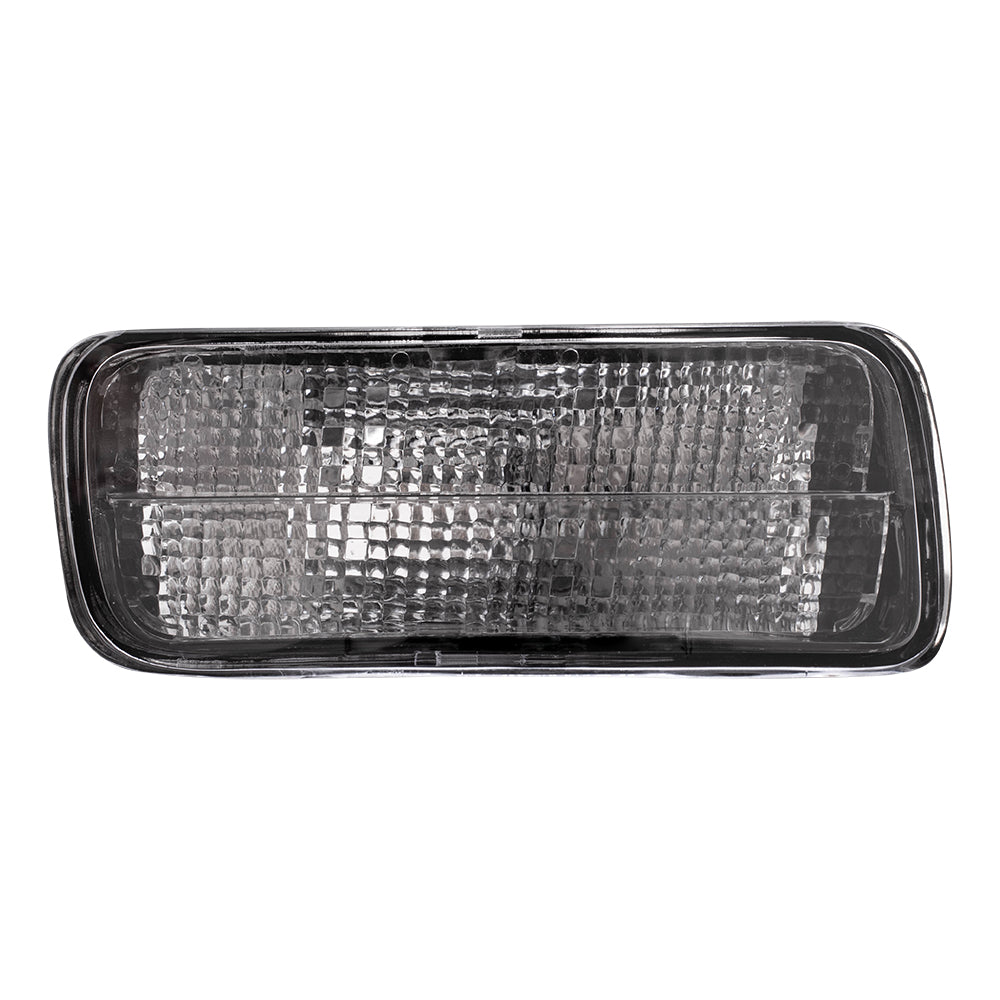 Brock Replacement Driver and Passenger Side Park Signal Marker Light Units Compatible with 1985-1987 Camaro Z28 & 1988-1992 Camaro