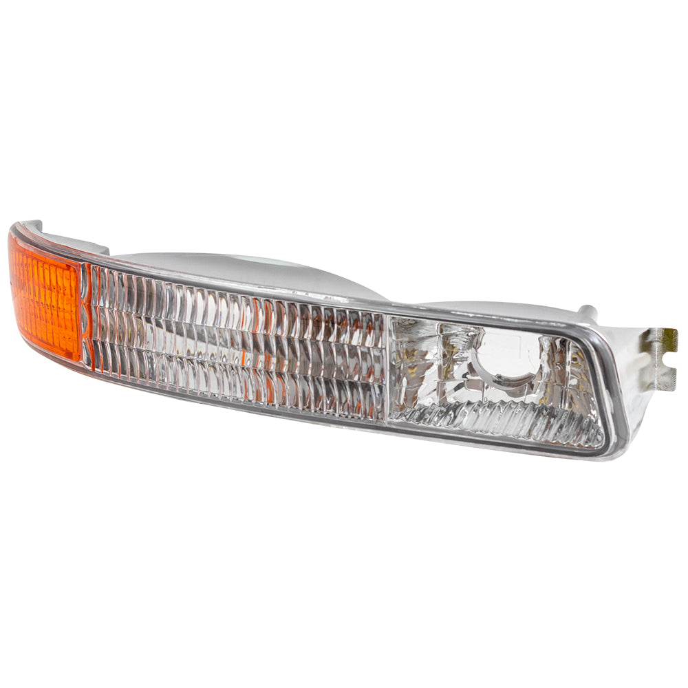 Park Signal Lights Set fits GMC Sierra Pickup Yukon Yukon XL Front Marker Lamps
