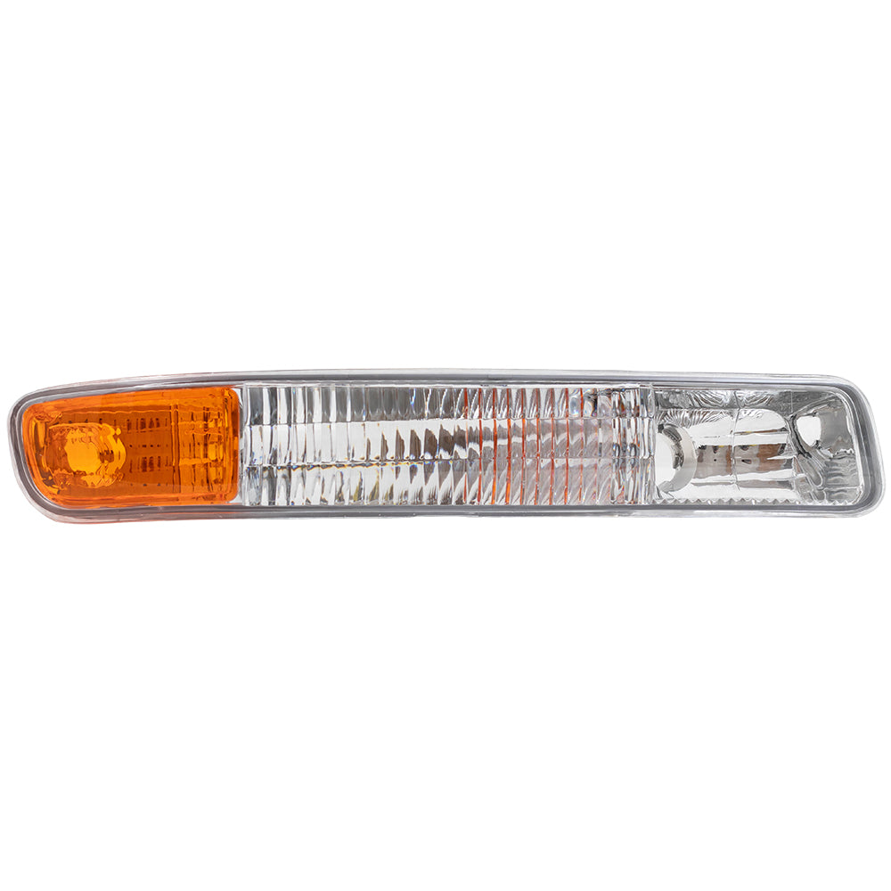 Park Signal Lights Set fits GMC Sierra Pickup Yukon Yukon XL Front Marker Lamps