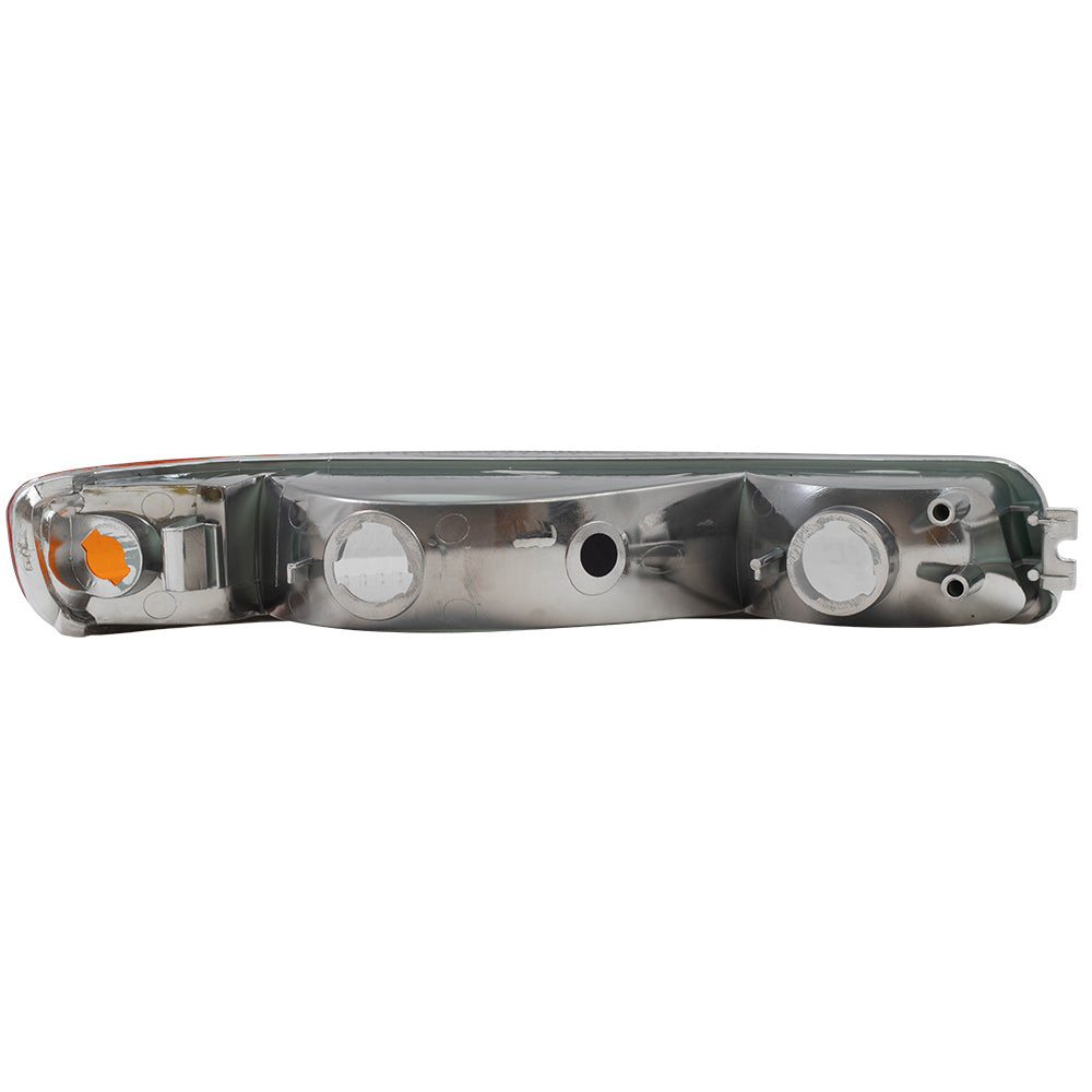 Brock Replacement Driver Park Signal Front Marker Light Compatible with 1999-2007 Sierra Pickup Truck 2000-2006 Yukon & Yukon XL 15199560